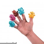 Fun Express Zoo Animal Porcupine Finger Puppets Toys Character Toys Finger Puppets 24 Pieces  B07K7M87KJ